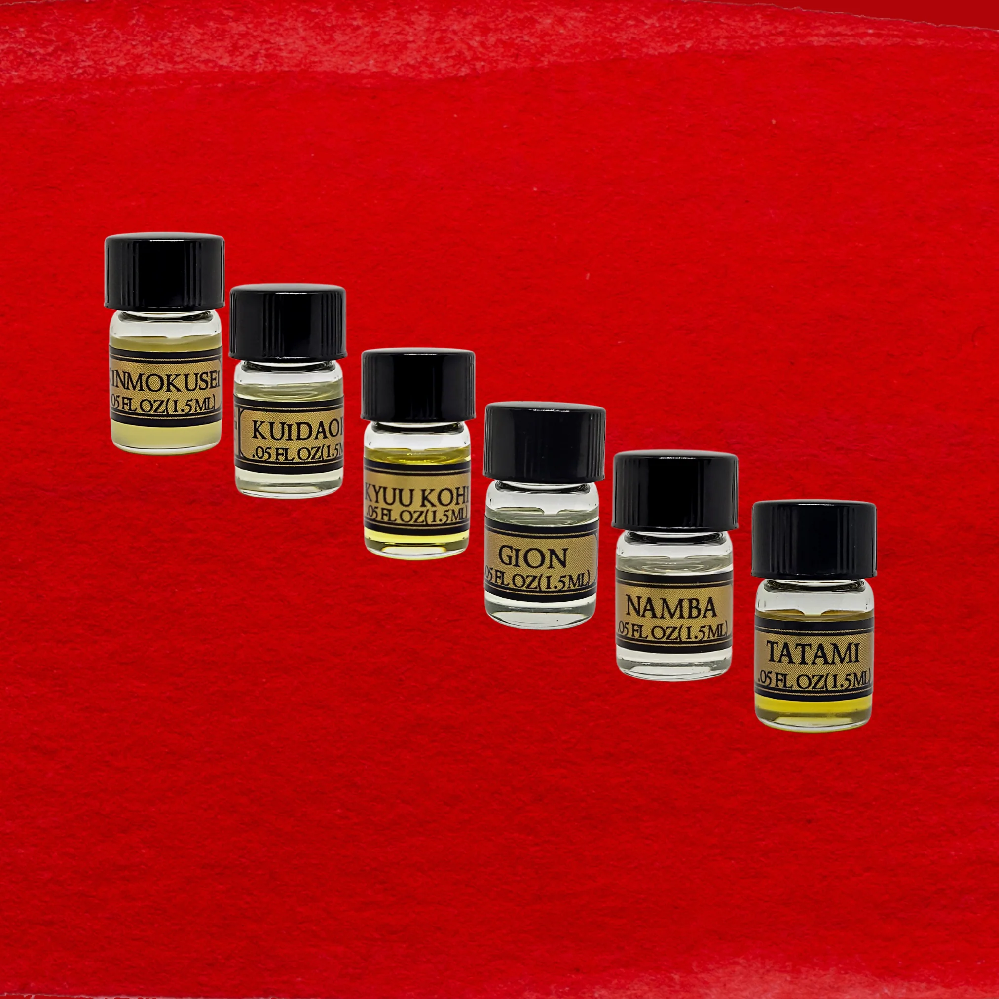 Perfume Oil Sample Pack - Japan Collection (6 Scents) - Image 2
